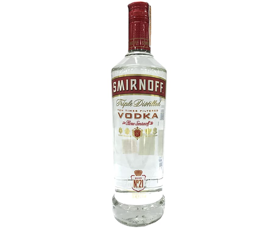 Smirnoff Triple Distilled Ten Times Filtered Vodka 700mL