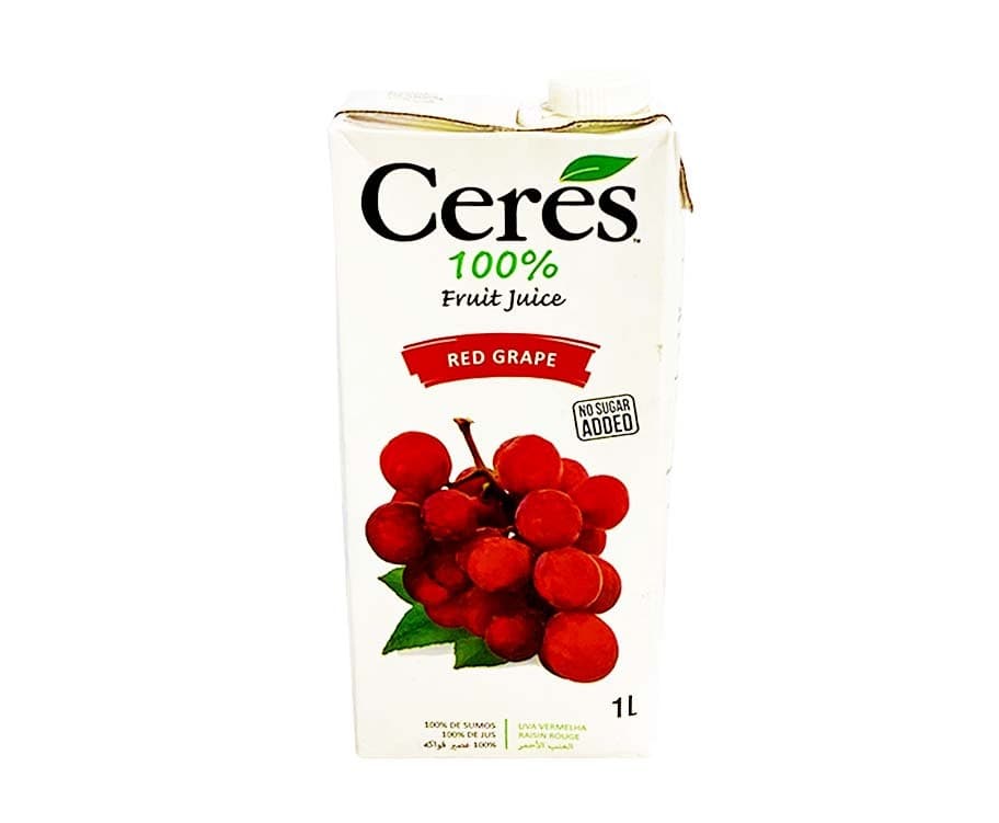 Ceres 100% Fruit Juice Red Grape 1L