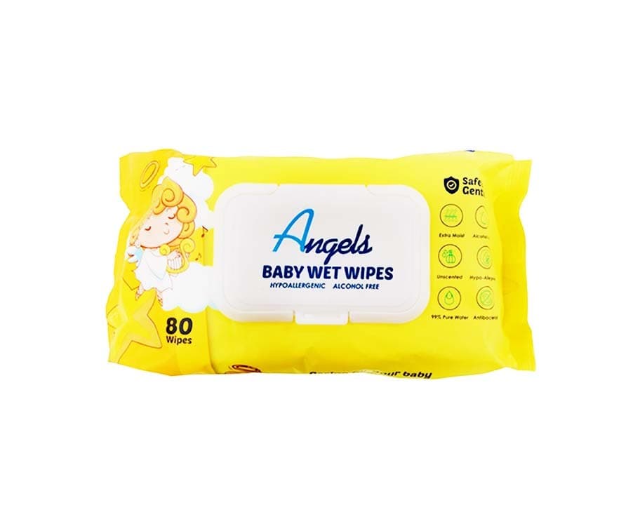 Angel's Baby Wet Wipes 80s