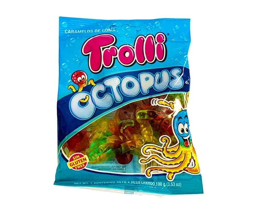Carmelos De Goma Trolli Octopus Gummi 100g