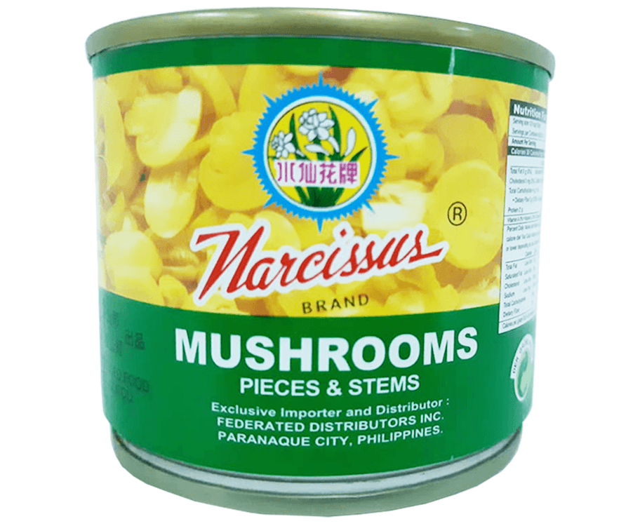 Narcissus Mushrooms Pieces & Stems 198g