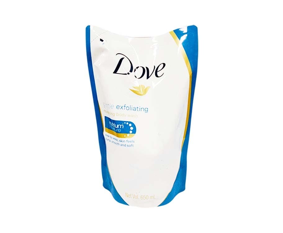 Dove Gentle Exfoliating Nourishing Body Wash 650mL