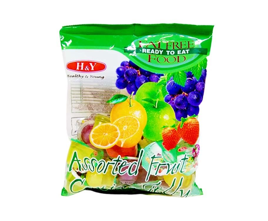 H&Y Assorted Fruit Conjac Jelly Flavor 300g