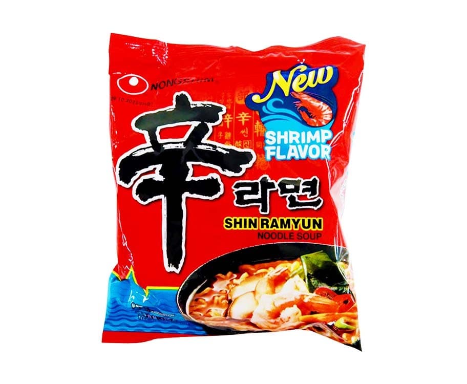 Nongshim Shim Ramyun Noodle Soup Shrimp Flavor 120g