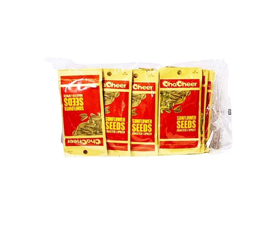 ChaCha Sunflower Seeds Roasted Spiced Flavor (20 Packs x 15g)