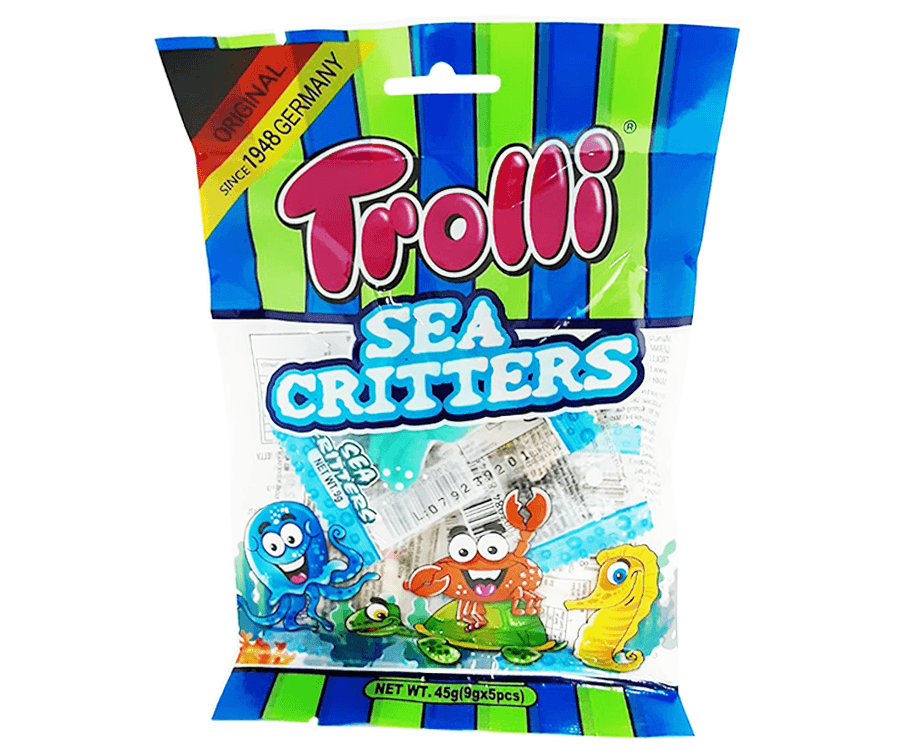 Trolli Sea Critters (5 Packs x 9g)