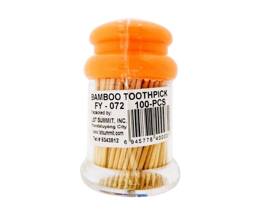 LST Bamboo Toothpick FY-072 100 Pieces