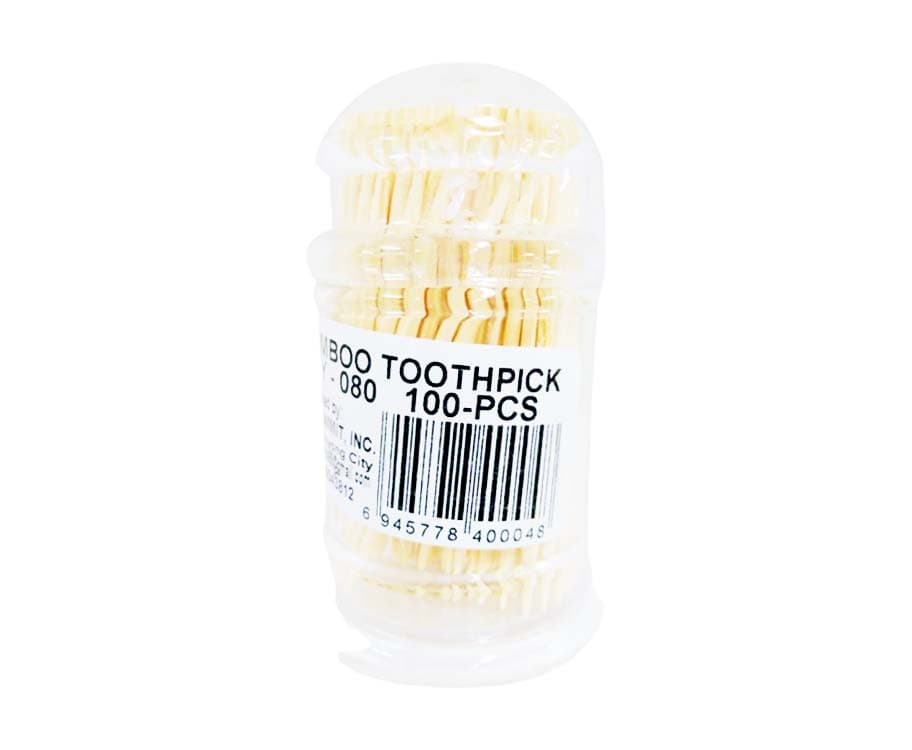 LST Bamboo Toothpick FY-080 100 Pieces