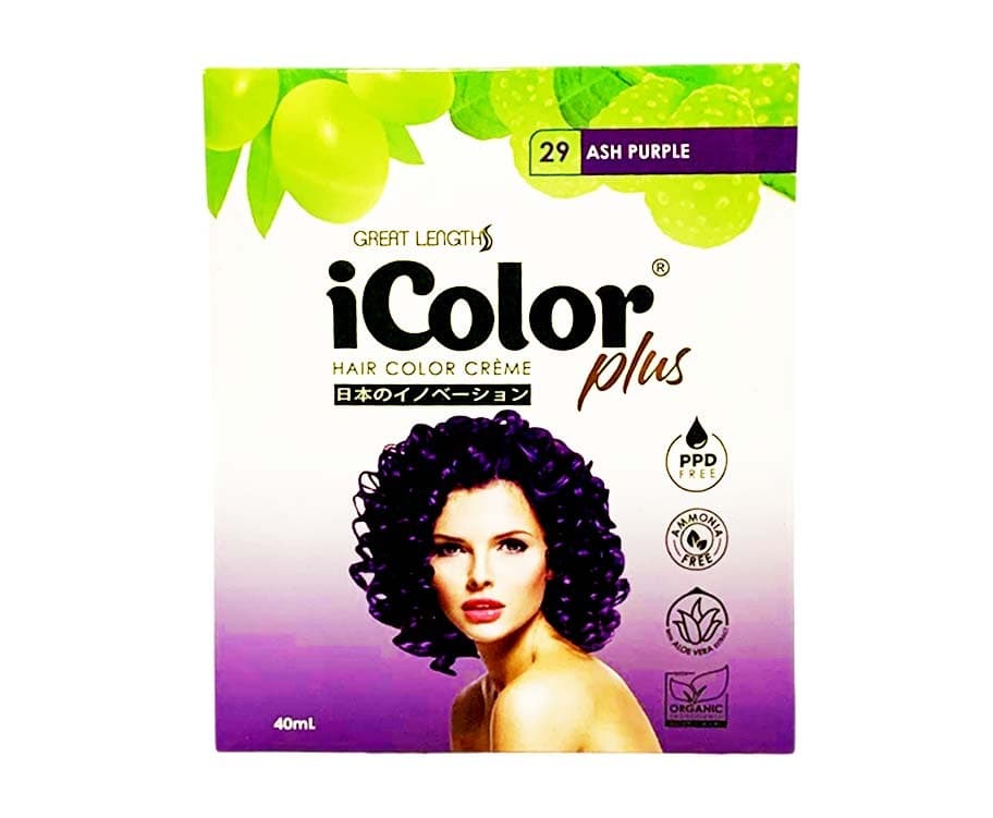 Great Lengths iColor Plus Hair Color Creme 29 Ash Purple 40mL