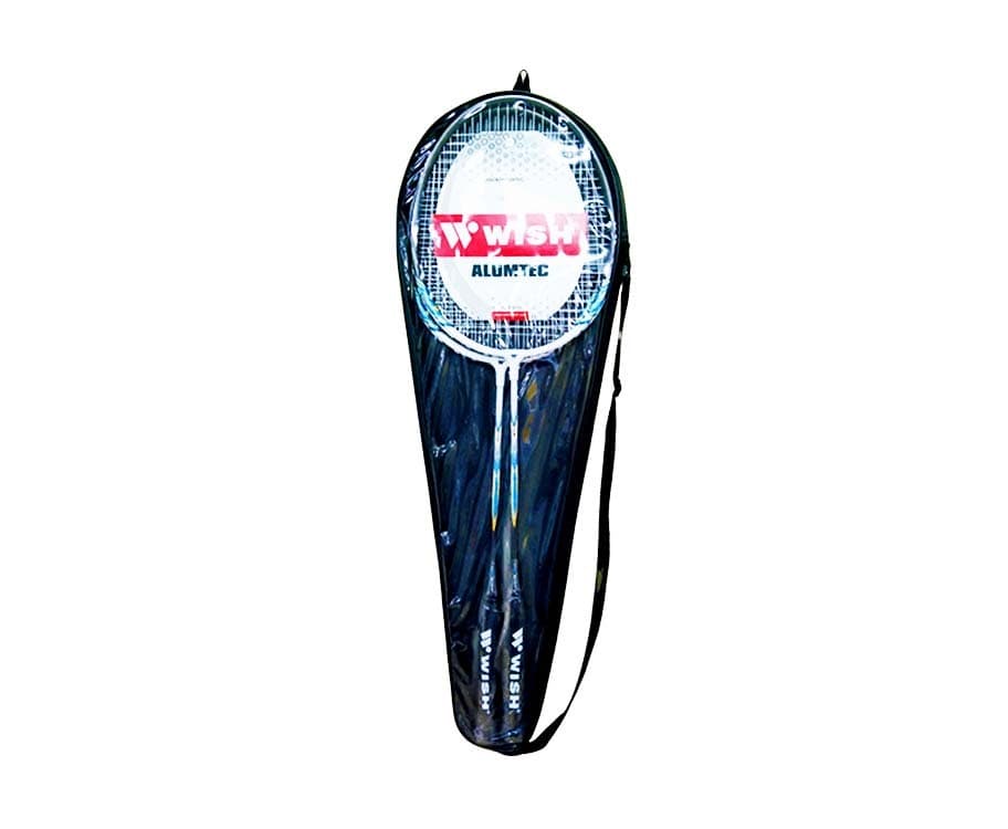 Wish Alumtec Badminton Racket Blue 501 2 Pieces