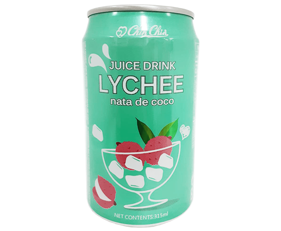 Chin Chin Lychee Juice Drink Nata de Coco 315mL