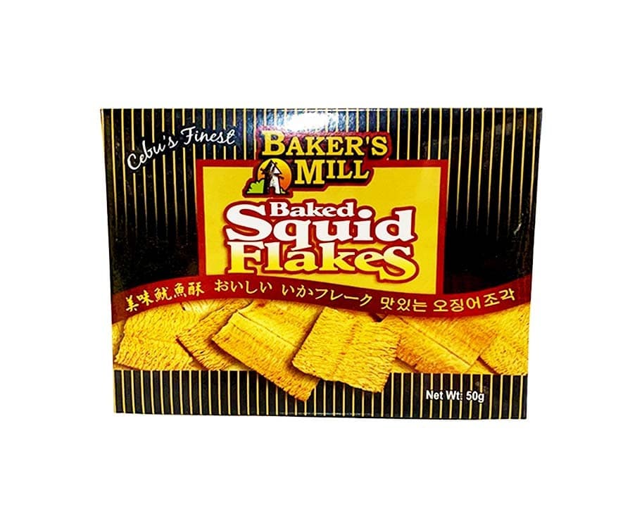 Baker's Mill Baked Squid Flakes 50g