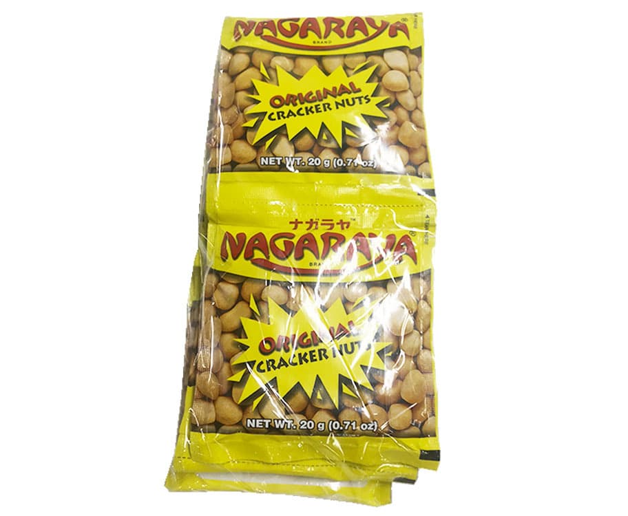 Nagaraya Original Cracker Nuts (10 Packs x 20g)
