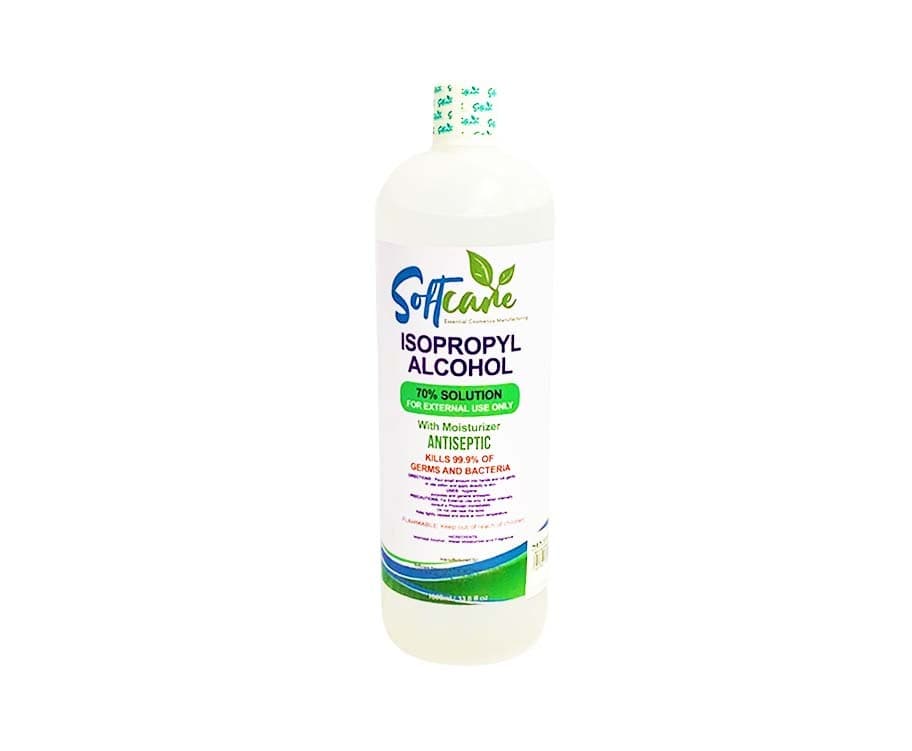 Softcare Isopropyl Alcohol 70% Solution with Moisturizer Antiseptic 1000mL