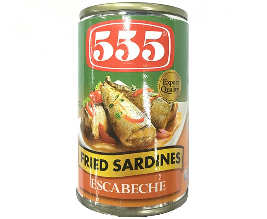 555 Fried Sardines Escabeche 155g