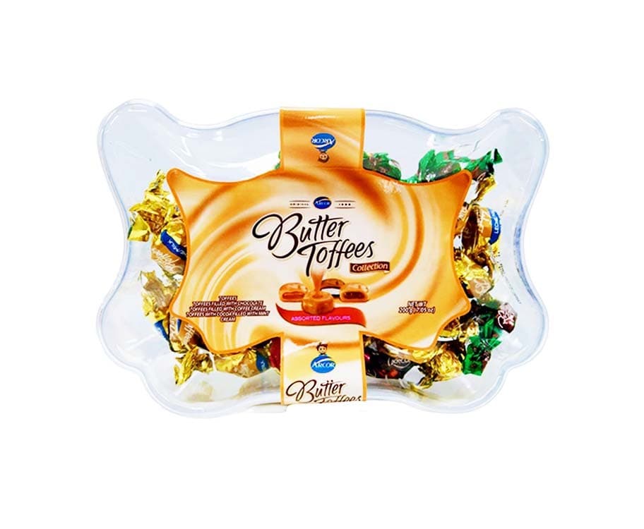 Butter Toffees Collection Assorted Flavours 200g