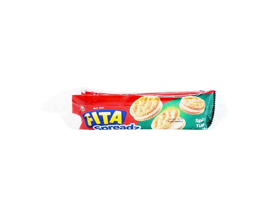 M.Y. San Fita Spreadz Spicy Tuna Cracker Sandwich (10 Packs x 25g)
