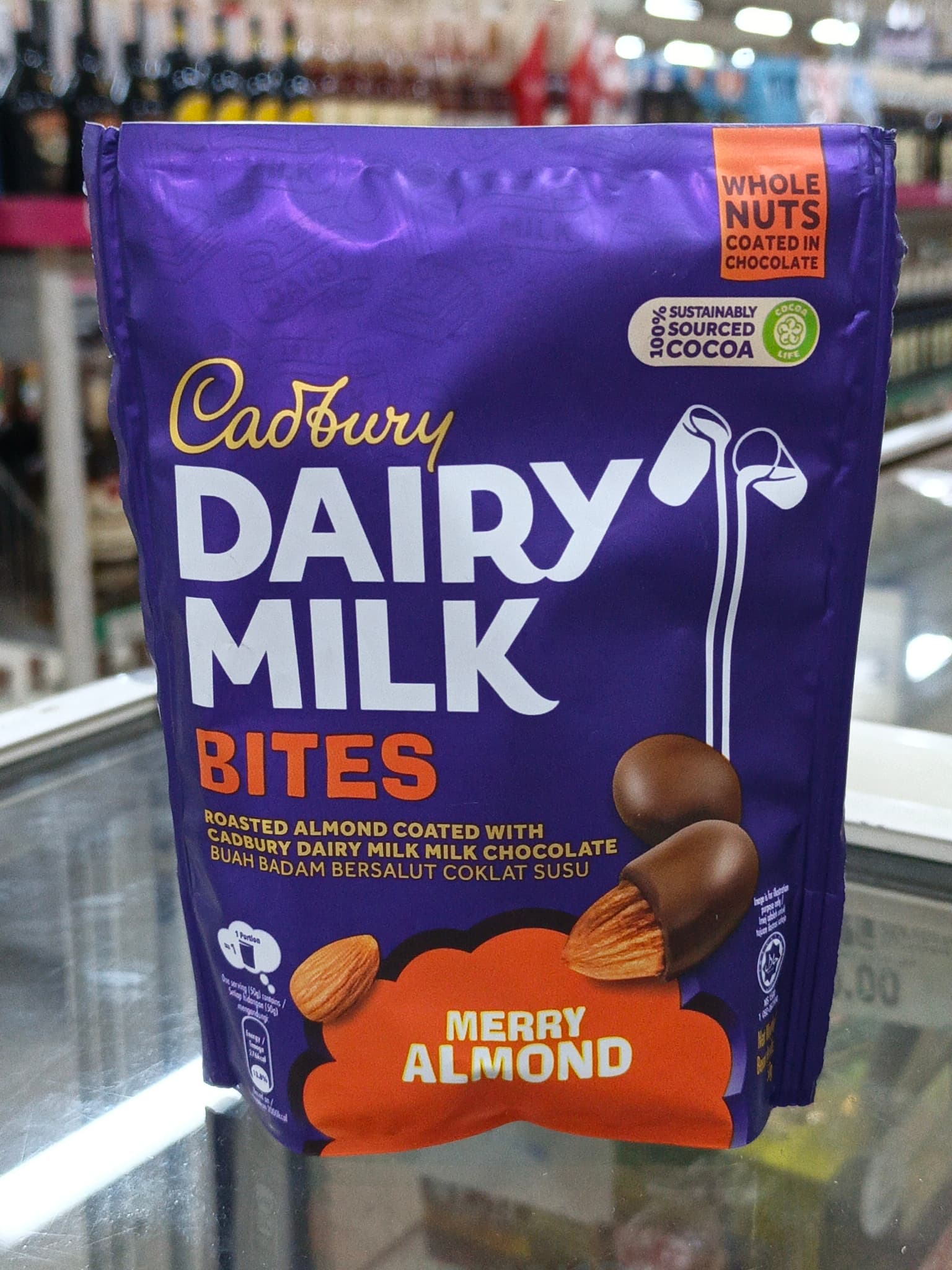 Cadbury Dairy Milk Bites Merry Almond 50g