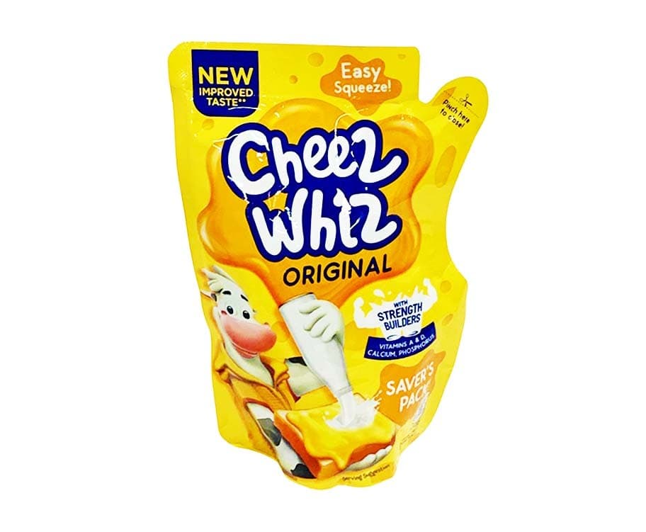 Kraft Cheez Whiz Original Easy Squeeze Saver's Pack 110g