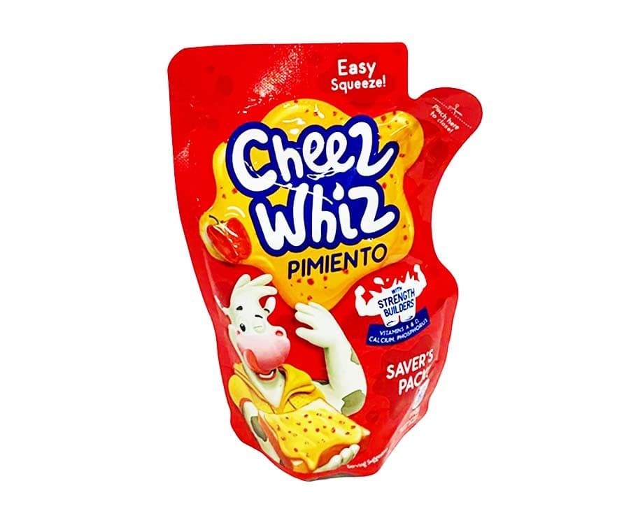 Kraft Cheez Whiz Pimiento Easy Squeeze Saver's Pack 110g