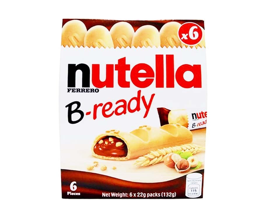 Nutella Ferrero B-Ready (6 Packs x 22g)