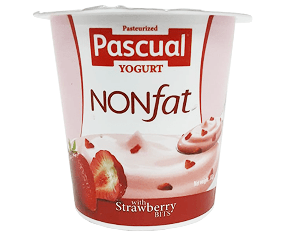 Pascual Pasteurized Yogurt Non Fat with Strawberry Bits 100g