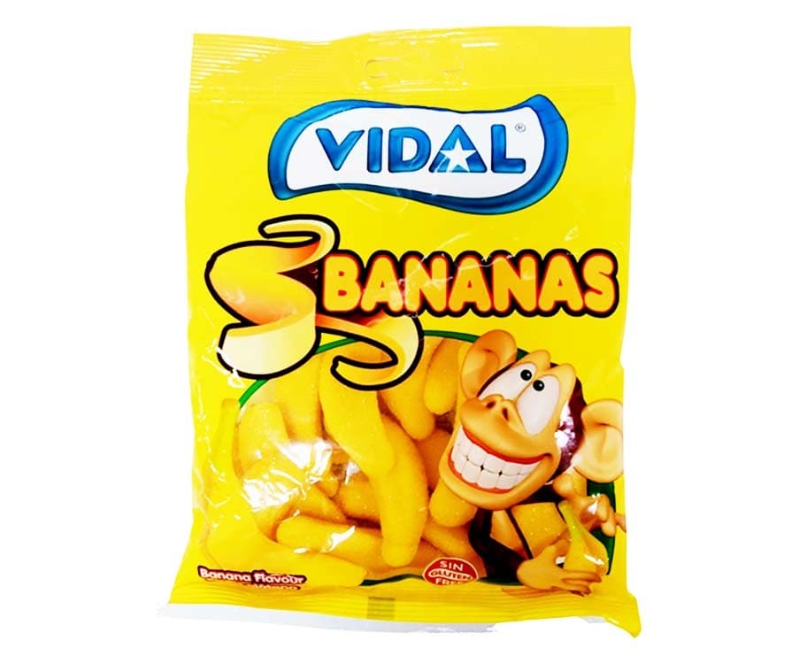 Vidal Bananas 100g