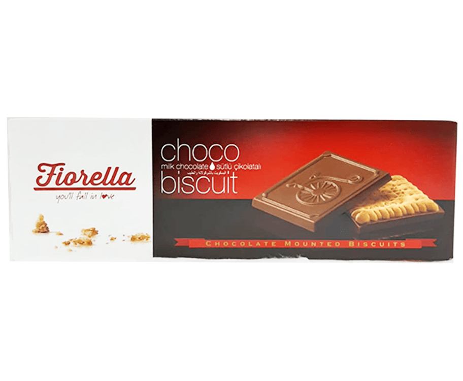 Fiorella Choco Biscuit Milk Chocolate 102g