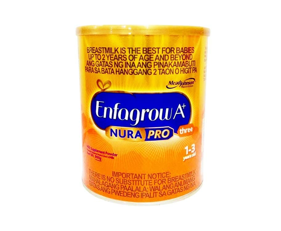 Enfagrow A+ Nura Pro Three Milk Supplement Powder 1-3 Years Old 900g
