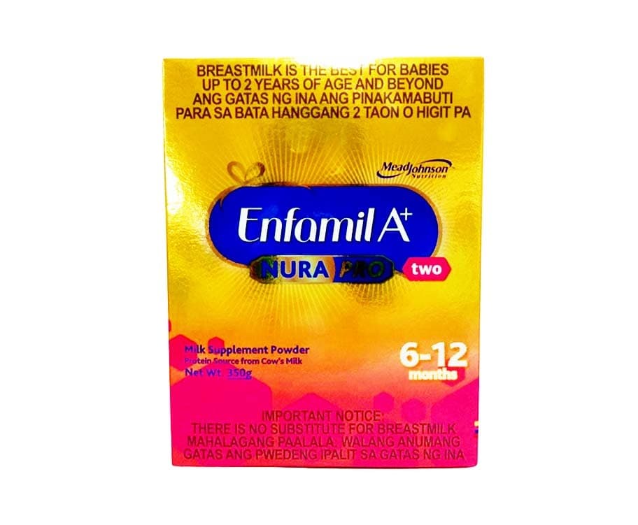 Enfamil A+ Nura Pro Two Milk Supplement Powder 6-12 Months 350g
