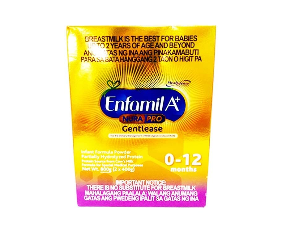 Enfamil A+ NuraPro Gentlease 0-12 Months (2 Packs x 400g) 800g