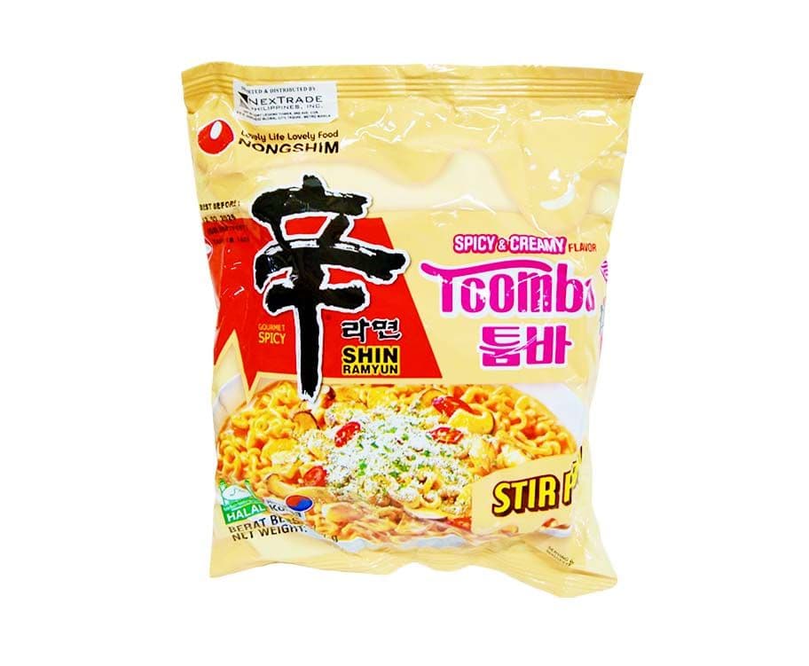 Nongshim Shin Ramyun Gourmet Spicy Stir Fry Toomba Spicy & Creamy Flavor 137g