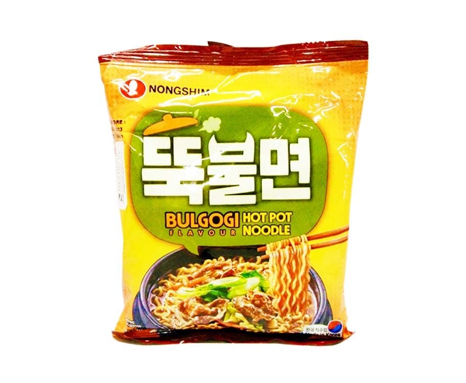 Nongshim Bulgogi Flavour Hot Pot Noodle 115g