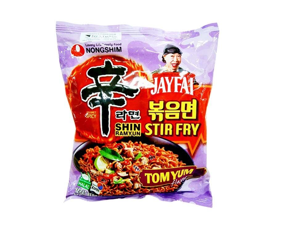 Nongshim Shin Ramyun Stir Fry Gourmet Spicy Tom Yum Flavor 130g