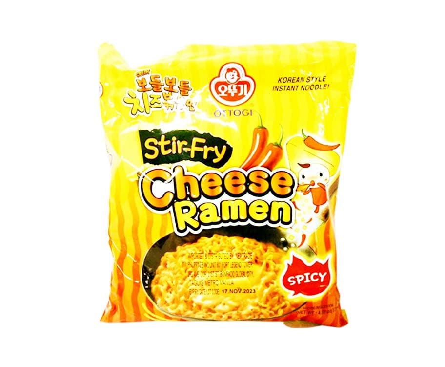Ottogi Stir-Fry Cheese Ramen Spicy 130g