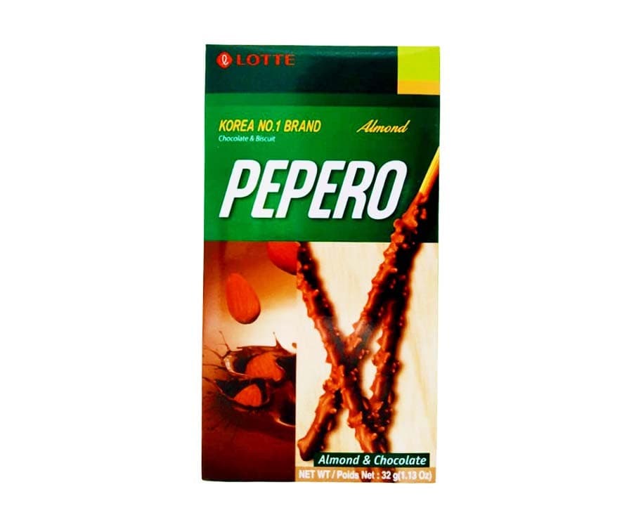 Lotte Pepero Almond & Chocolate 32g
