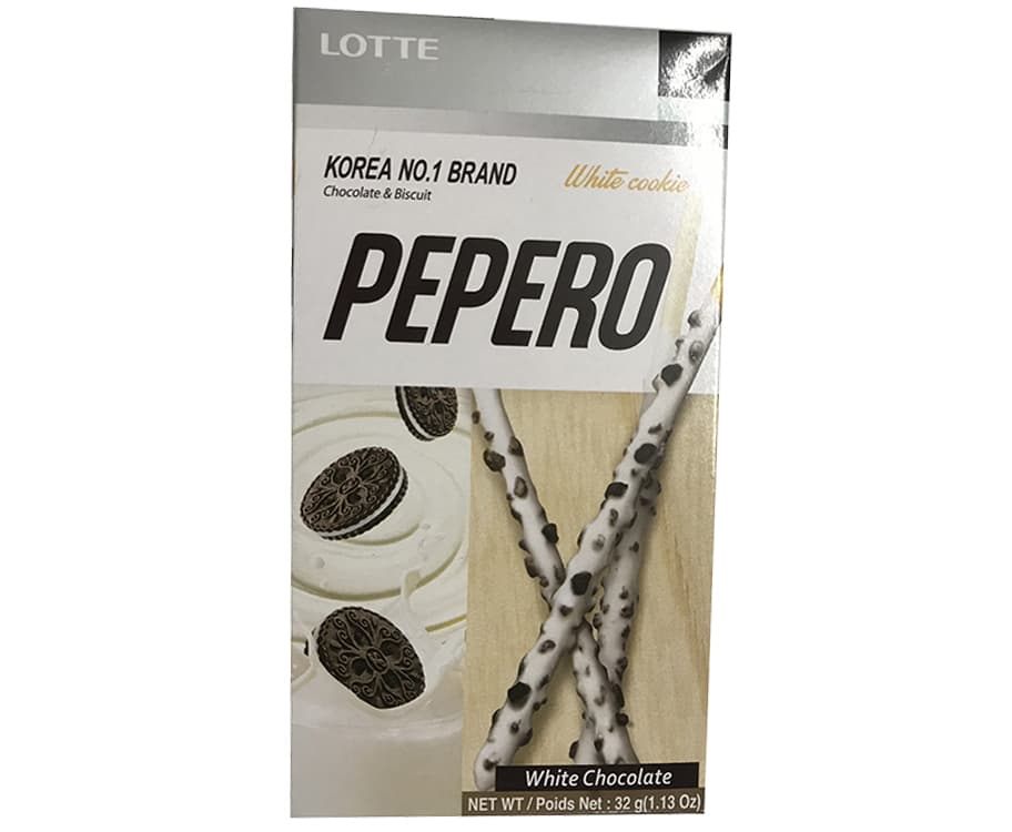 Lotte Pepero White Chocolate 1.13oz (32g)