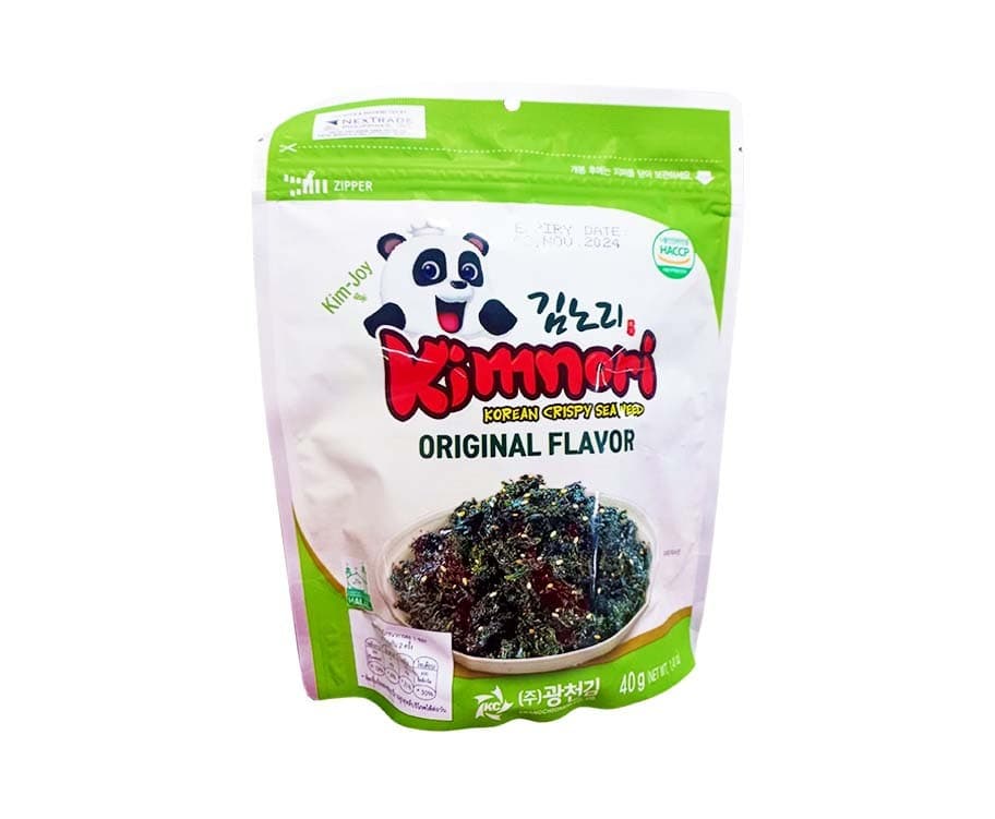 Kim-Joy Kimnori Korean Crispy Seaweed Original Flavor 40g