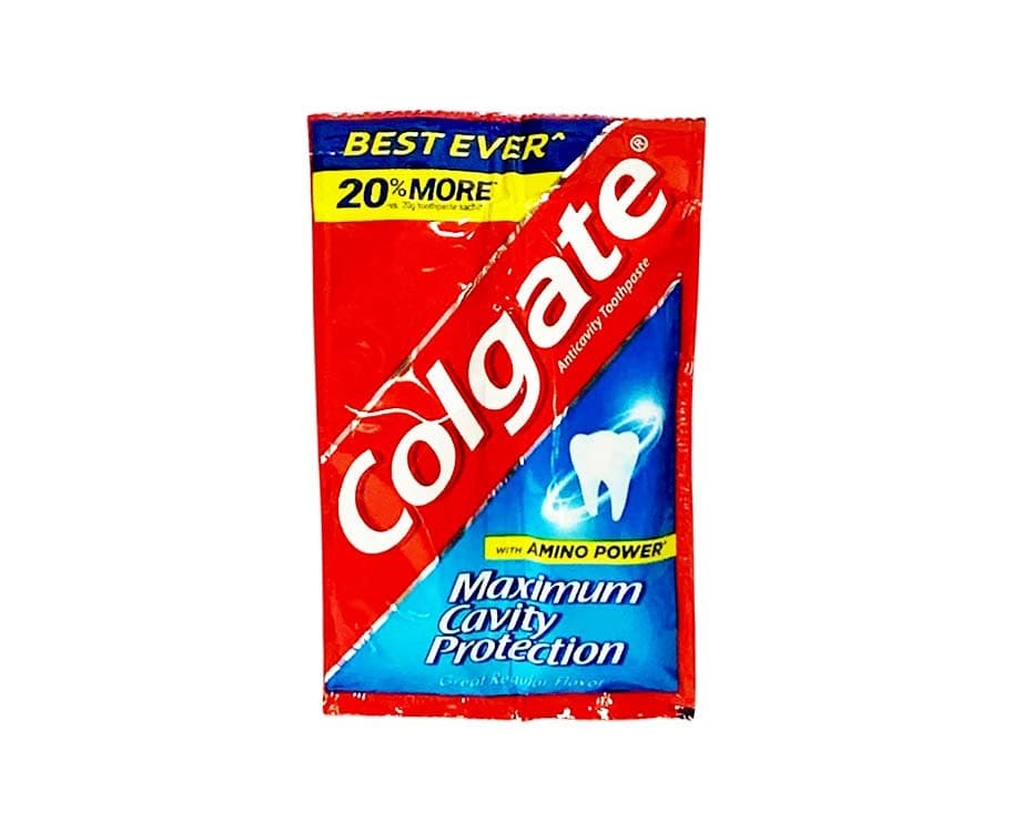 Colgate Anticavity Toothpaste with Amino Power Maximum Cavity Protection Great Regular Flavor 24g