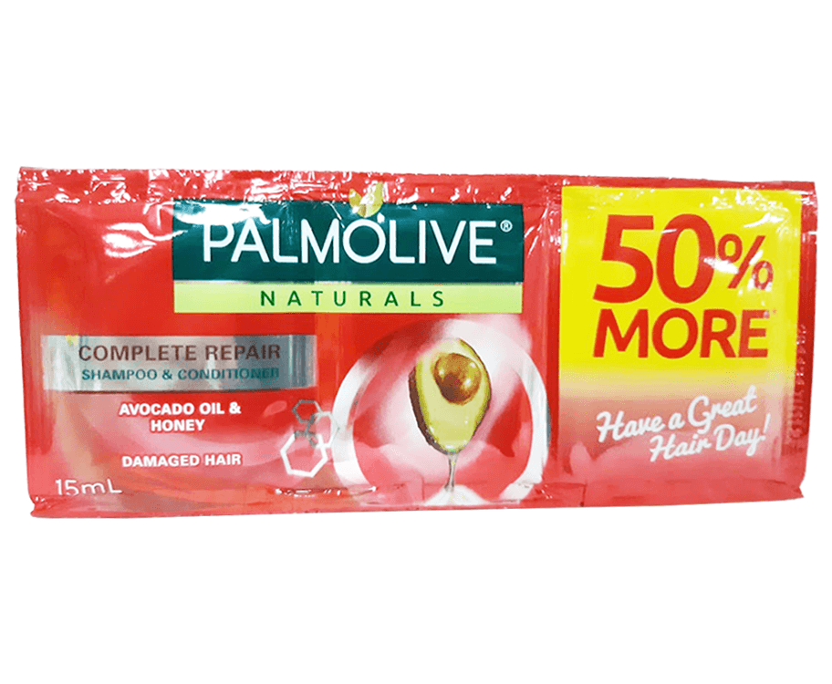 Palmolive Naturals Complete Repair Shampoo & Conditioner (6 Packs x 15mL)