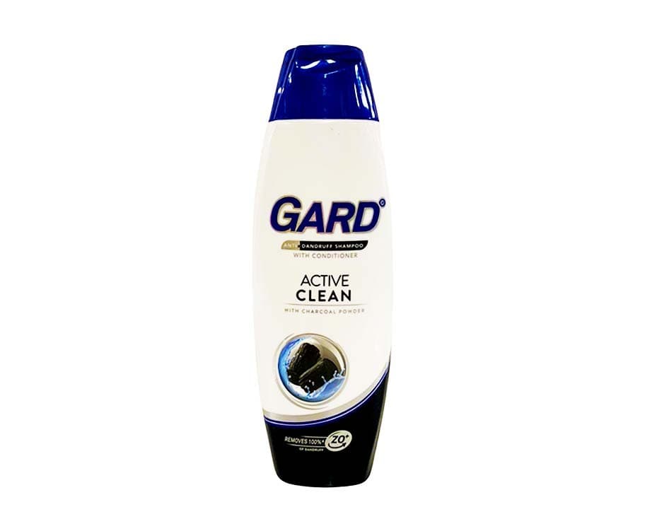 Gard Anti-Dandruff Shampoo with Conditioner Active Clean with Charcoal Powder 180mL
