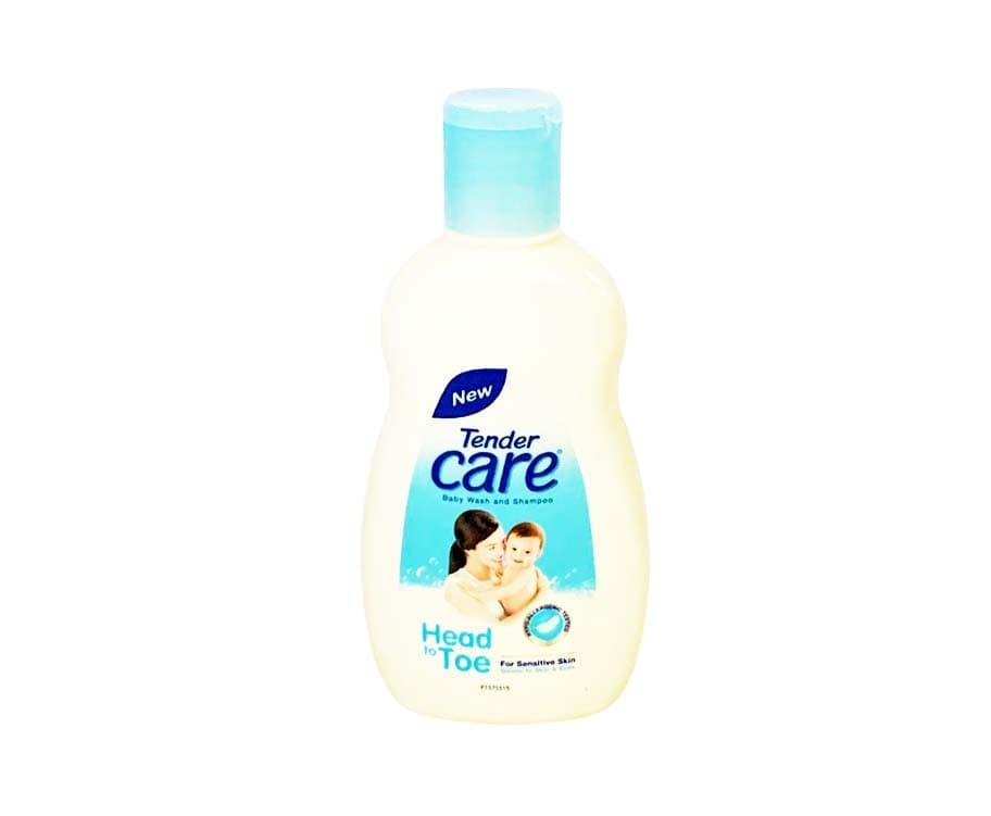 Tender Care Body Wash and Shampoo Head To Toe for Sensitive Skin 180mL