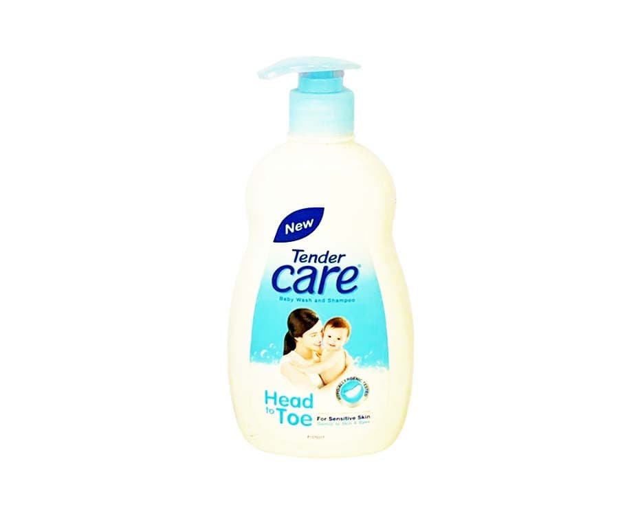 Tender Care Baby Wash and Shampoo Head To Toe For Sensitive Skin 380mL