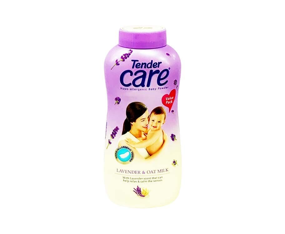 Tender Care Hypo-Allergenic Baby Powder Lavender & Oat Milk 200g