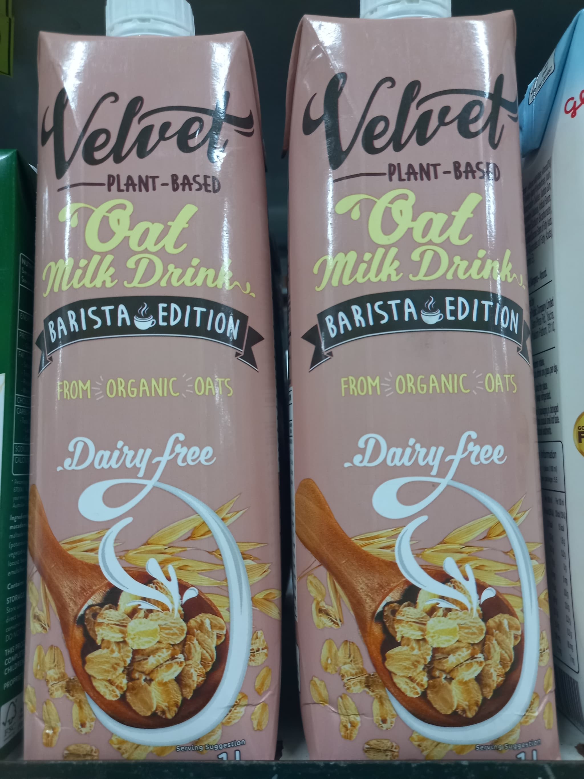 Velvet Oat Milk Drink Barista Edition Dairy Free 1L