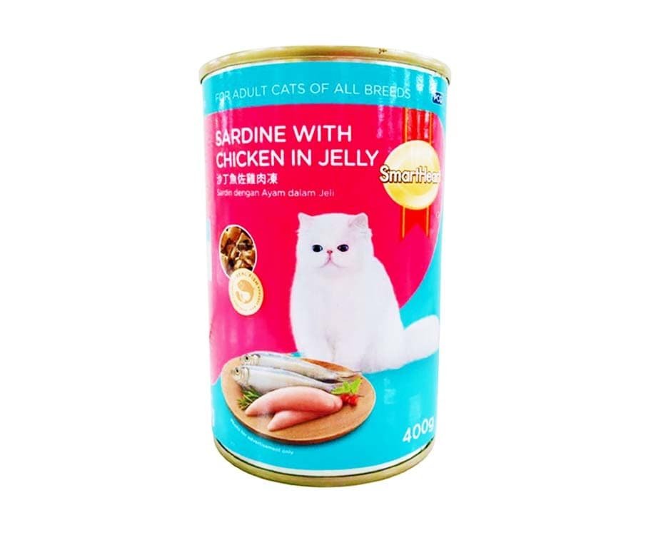 SmartHeart Sardine with Chicken In Jelly 400g