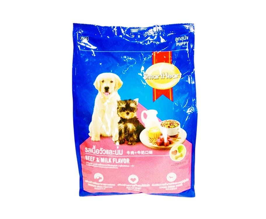 SmartHeart Puppy Beef & Milk Flavor 1.5kg