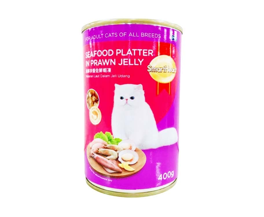 SmartHeart Seafood Platter in Prawn Jelly 400g