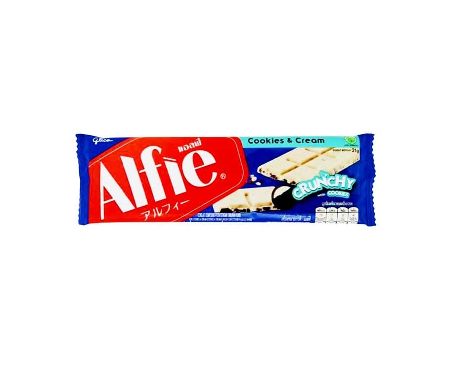 Alfie Cookies & Cream Crunchy with Cookies 31g