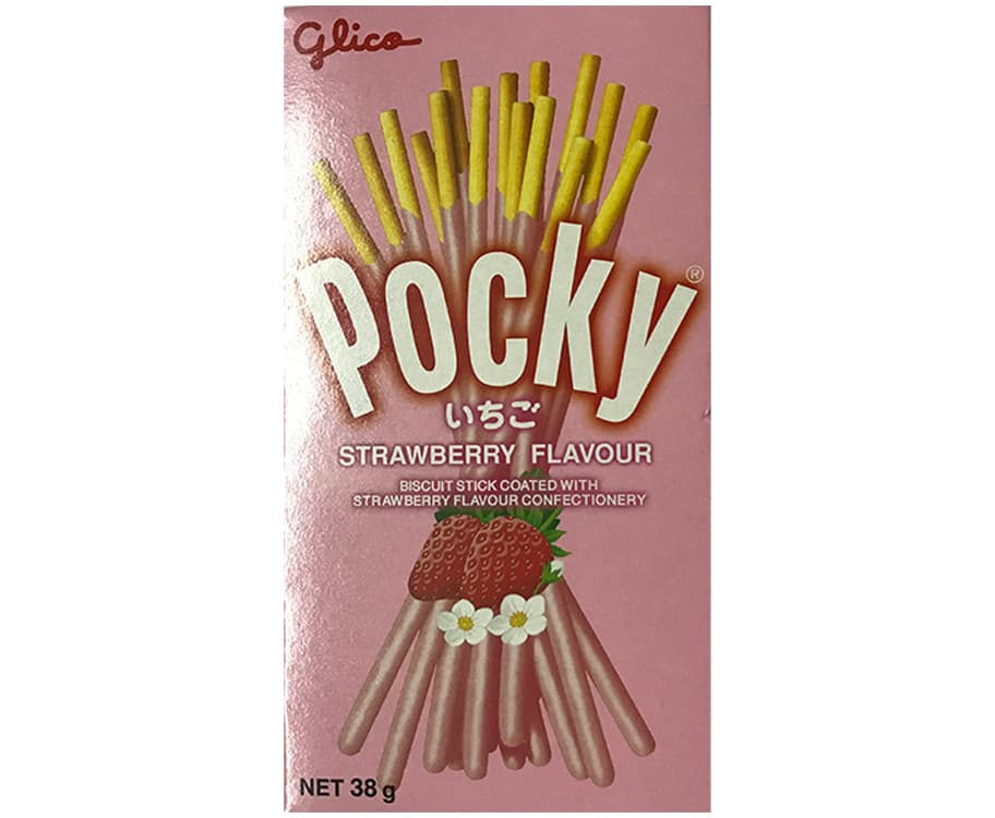 Glico Pocky Strawberry Flavour 38g